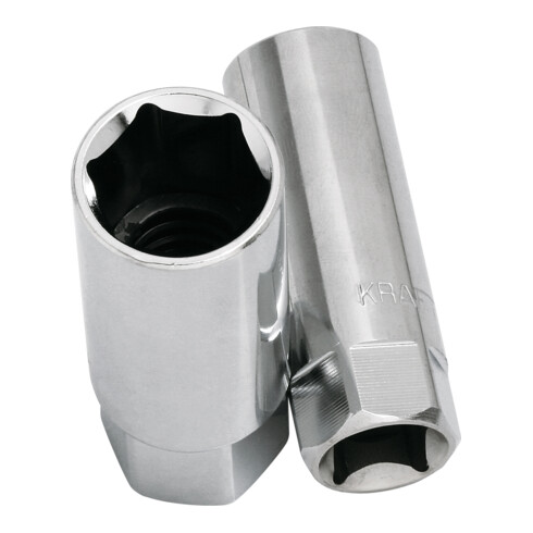 Kraftwerk 1/2" Zündkerzen-Stecknuss 21 mm
