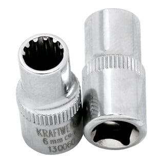 Kraftwerk 1/4'' Combi-Stecknuss 8mm