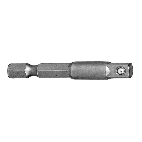 Kraftwerk 1/4" Bit-Adapter 50mm für Stecknüsse 1/4", 5Stk