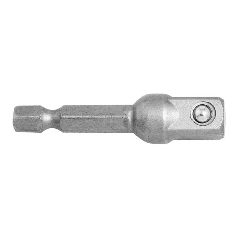 Kraftwerk 1/4" Bit-Adapter 50mm für Stecknüsse 3/8", 5Stk
