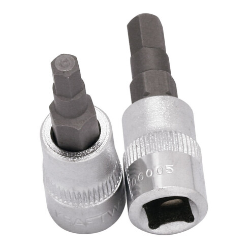 Kraftwerk 1/4" Innensechsk-Bit-Stecknuss 7 mm
