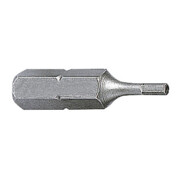 Kraftwerk 1/4" Innensechskant-Bit 25mm 3/32" mit Bohrung, 5 Stk