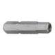 Kraftwerk 1/4" Innensechskant-Bit 25mm 3mm mit Bohrung, 5 Stk-1