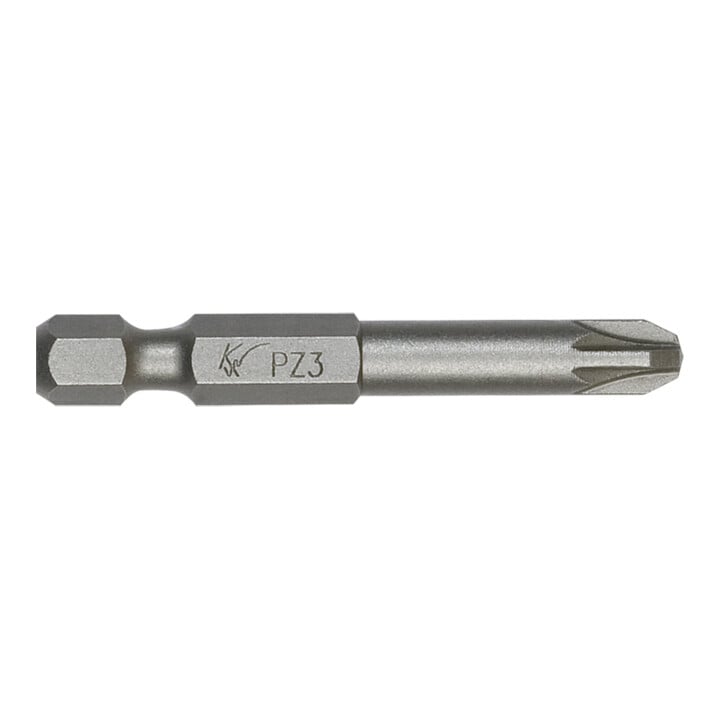 Kraftwerk 1/4" Lang-Bit-Box 50 mm, ergokraft, 24-tlg.