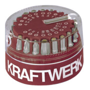 Kraftwerk 1/4" MAGNUM Bit-Box, 19-tlg.