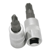 Kraftwerk 1/4" Pozidriv-Bit-Stecknuss Nr. 0