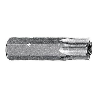 Kraftwerk 1/4" TX-Bit 25 mm T15 avec perçage, 5 pièces