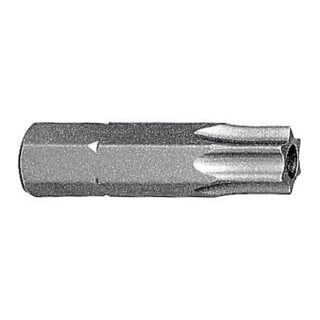 Kraftwerk 1/4" TX-Bit 25 mm T8 mit Bohrung, 5Stk