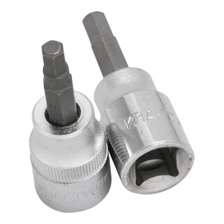 Kraftwerk 3/8" Innensechsk-Bit-Stecknuss 5 mm