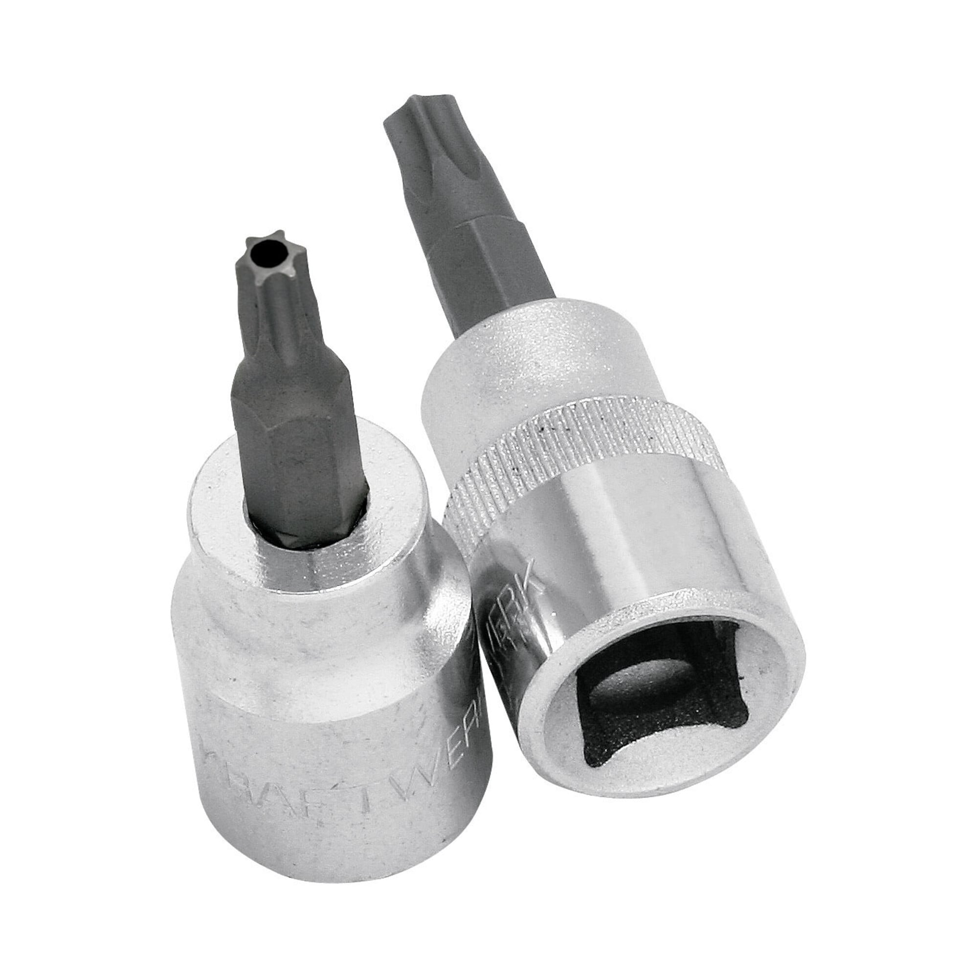 Kraftwerk 3/8" TX-Bit-Stecknuss T50 mit Bohrung
