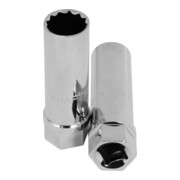 Kraftwerk 3/8" Zündkerzen-Stecknuss 14 mm 12 pt.