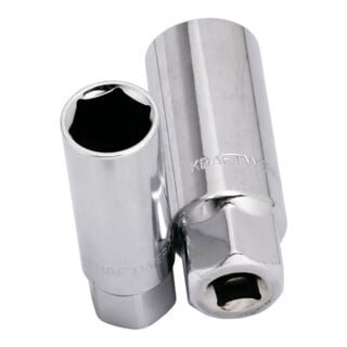 Kraftwerk 3/8" Zündkerzen-Stecknuss 21 mm 6 pt.