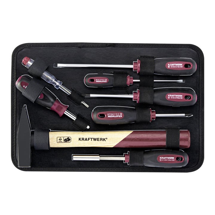 Kraftwerk 3944 AluPro Werkzeugkoffer, 123-teilig