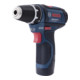 Kraftwerk 3949 aluPro gereedschapskoffer met BOSCH accuschroevendraaier 264 dlg.