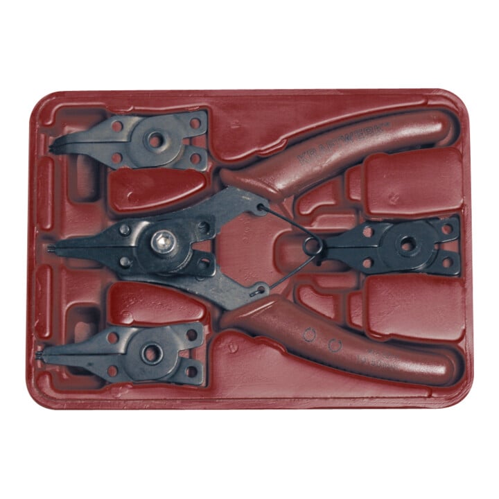Kraftwerk 4-in-1 Kombi-Sicherungsringzange
