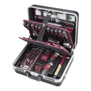 Kraftwerk ABS professionele gereedschapskoffer, 186 dlg.