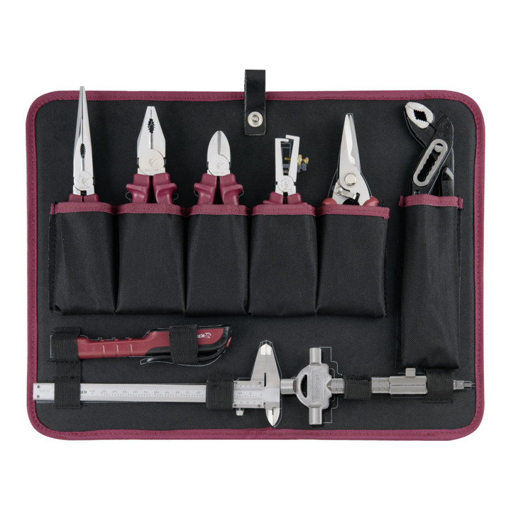Kraftwerk ABS professionele gereedschapskoffer, 186 dlg.