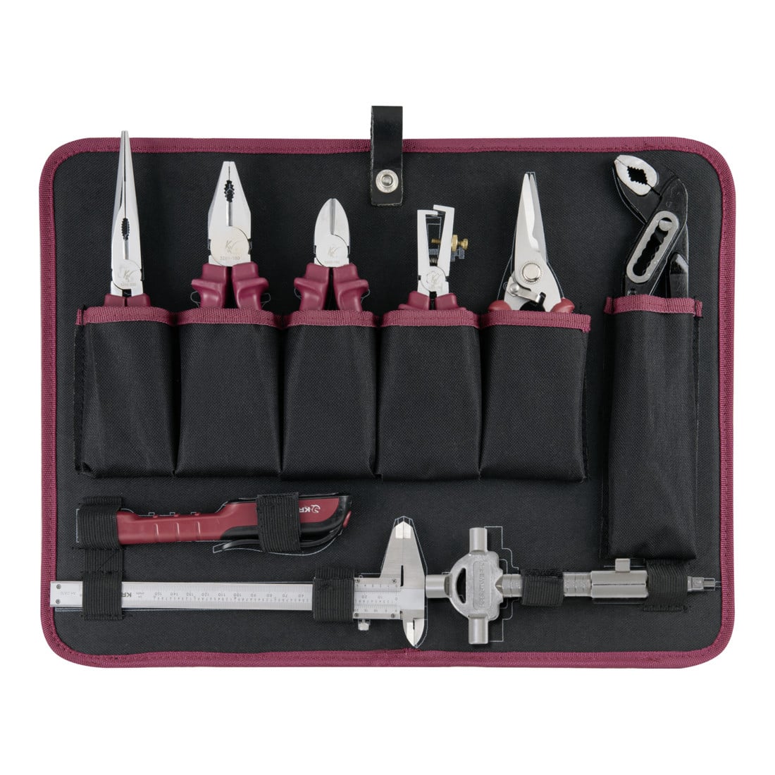 Kraftwerk ABS-Profi-Werkzeugkoffer, 186 tlg.