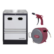 Kraftwerk Armoire pour enrouleurs de câble + set inoxydable