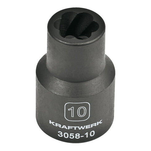 Kraftwerk Ausdreh-Stecknuss 1/2" 10 mm