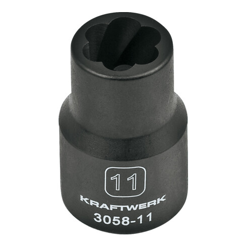 Kraftwerk Ausdreh-Stecknuss 1/2" 11 mm
