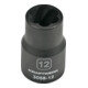 Kraftwerk Ausdreh-Stecknuss 1/2" 12 mm-1