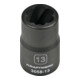 Kraftwerk Ausdreh-Stecknuss 1/2" 13 mm-1