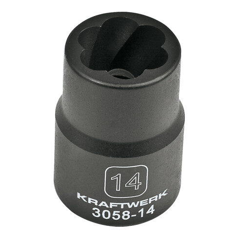 Kraftwerk Ausdreh-Stecknuss 1/2" 14 mm