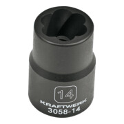 Kraftwerk Ausdreh-Stecknuss 1/2" 14 mm