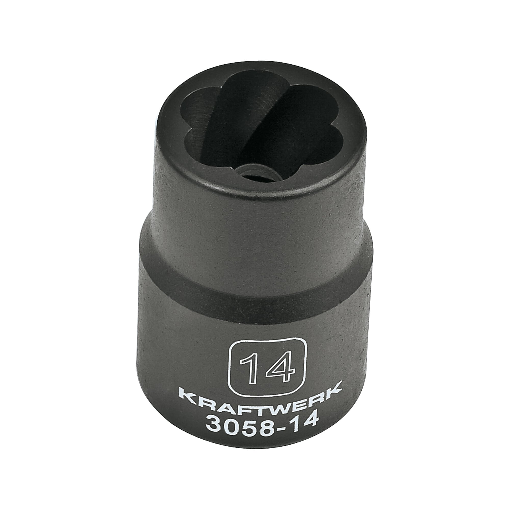Kraftwerk Ausdreh-Stecknuss 1/2" 14 mm