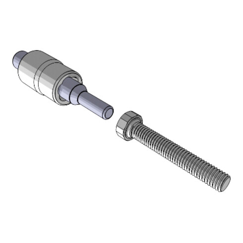 Kraftwerk Ausdreh-Stecknuss 1/2" 14 mm