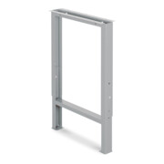 Kraftwerk Base per banco da lavoro, regolabile in altezza, 600-950x630 mm, RAL 6011