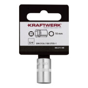 Kraftwerk BASIC LINE 1/4" Steckschlüsseleinsatz 10 mm mit Hänger