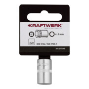 Kraftwerk BASIC LINE 1/4" Steckschlüsseleinsatz 4.5 mm mit Hänger
