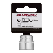 Kraftwerk BASIC LINE 3/8" Steckschlüsseleinsatz 10 mm mit Hänger