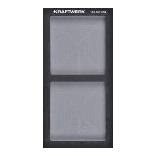 Kraftwerk BASIC LINE EVA insert vide 20x40 cm, 2 compartiments