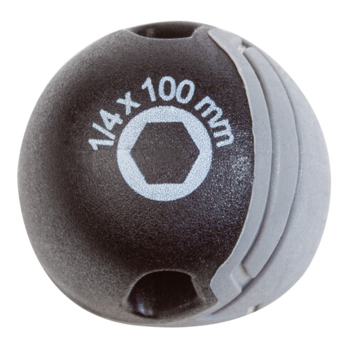 Kraftwerk BASIC LINE Schraubendreher für Bits 1/4"