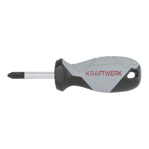 Kraftwerk BASIC LINE Schraubendreher PH kurz PH2 x 38 mm