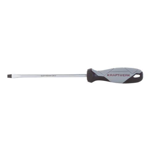 Kraftwerk BASIC LINE Schraubendreher Schlitz 6.0 x 150 mm