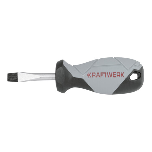 Kraftwerk BASIC LINE Schraubendreher Schlitz kurz 6.0 x38 mm