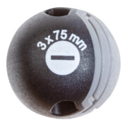 Kraftwerk BASIC LINE Tournevis à fente 3,0 x 75 mm-3