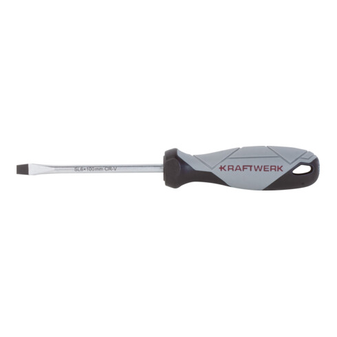 Kraftwerk BASIC LINE Tournevis à fente 6,0 x 100 mm