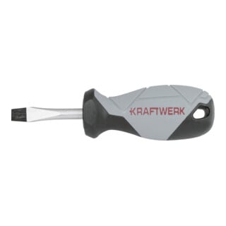 Kraftwerk BASIC LINE Tournevis à fente court 6.0 x 38 mm