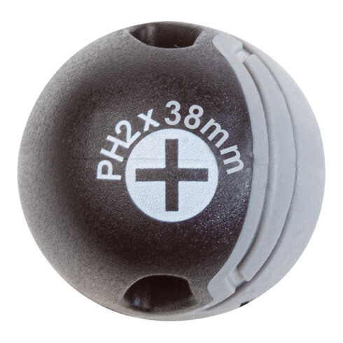 Kraftwerk BASIC LINE Tournevis PH court PH2 x 38 mm