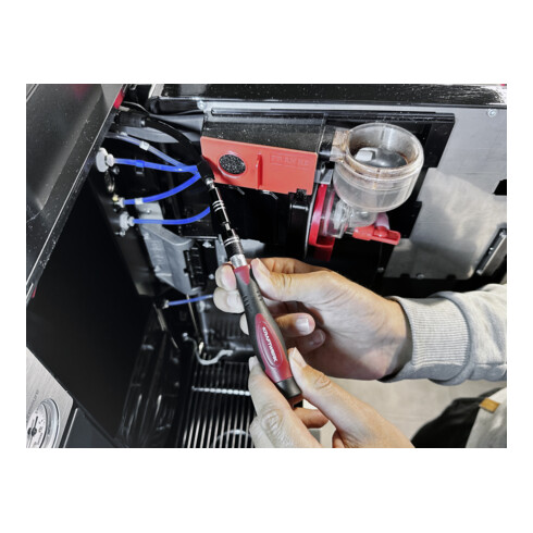 Kraftwerk Bit Box mit Präzisions Schraubendreher 1/4", 45-tlg.