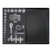 Kraftwerk Boîte à outils B147, 3/8", 97 pièces sans outil électrique-4