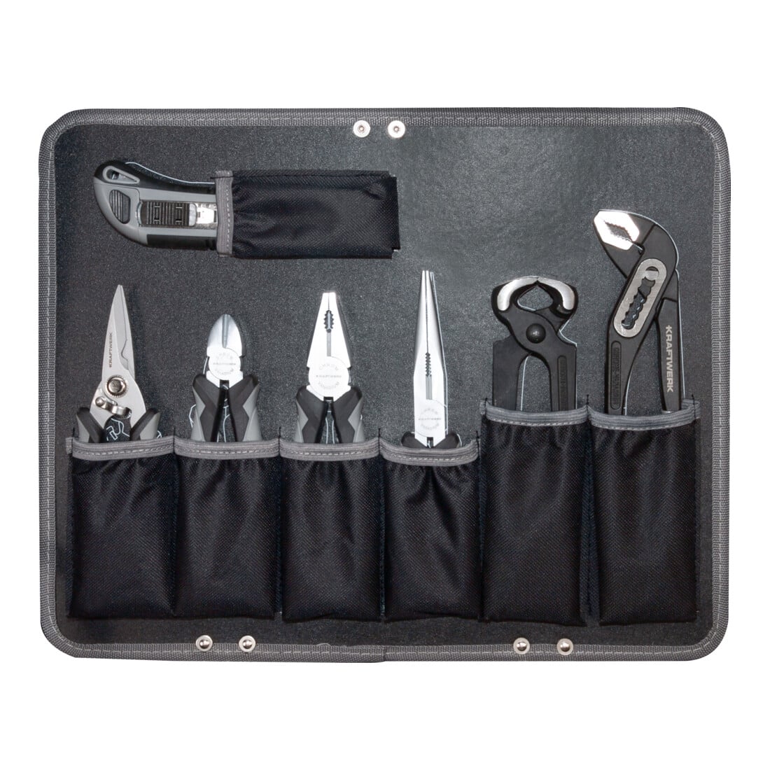 Kraftwerk Boîte à outils B147, 3/8", 97 pièces sans outil électrique