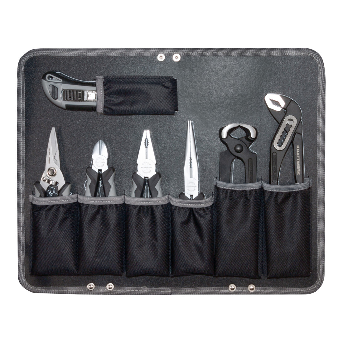 Kraftwerk Boîte à outils B147, 3/8", 97 pièces sans outil électrique avec Bosch