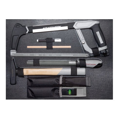 Kraftwerk Boîte à outils B147, 3/8", 97 pièces sans outil électrique avec Bosch