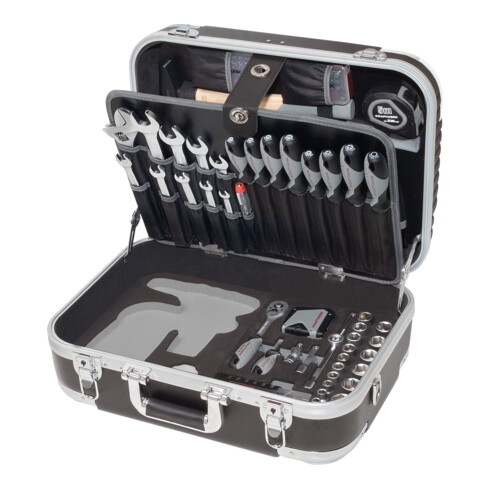 Kraftwerk Boîte à outils B160, 3/8", 162 pièces sans outil électrique + Metabo